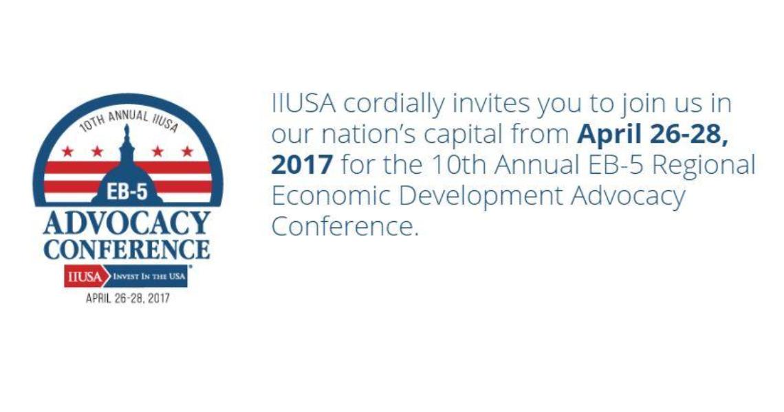 Sign Up and Save: 10th Annual EB-5 Regional Economic Development Advocacy Conference