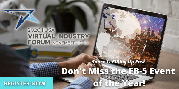 Meet the Virtual Industry Forum Sponsors: Champions of EB-5