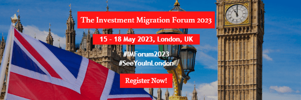 Investment Migration Council Announces Dates for 2023 Forum in London