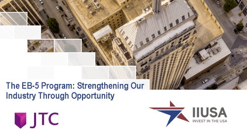 WATCH: IIUSA Webinar on Strengthening the EB-5 Industry Through Opportunity