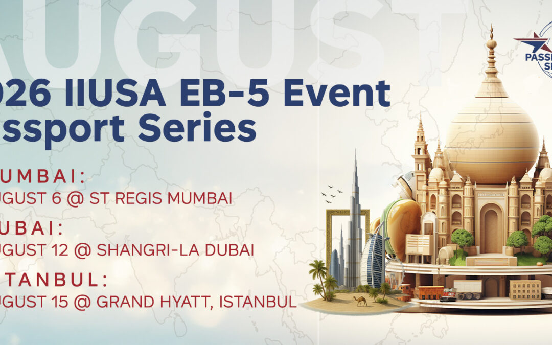 Get Involved: IIUSA Events in Dubai, Istanbul Mumbai Confirmed