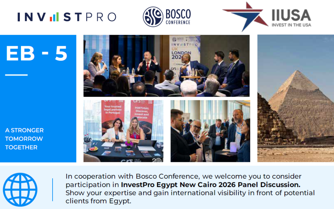Exclusive Opportunity: Join IIUSA at InvestPro Egypt New Cairo 2026